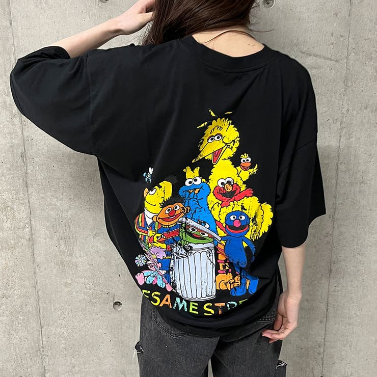 ミー出品　白黒M 首元印刷無し SAINT M×××××× - 【ラスト1点】SM-HR8-0000-036 / LS TEE