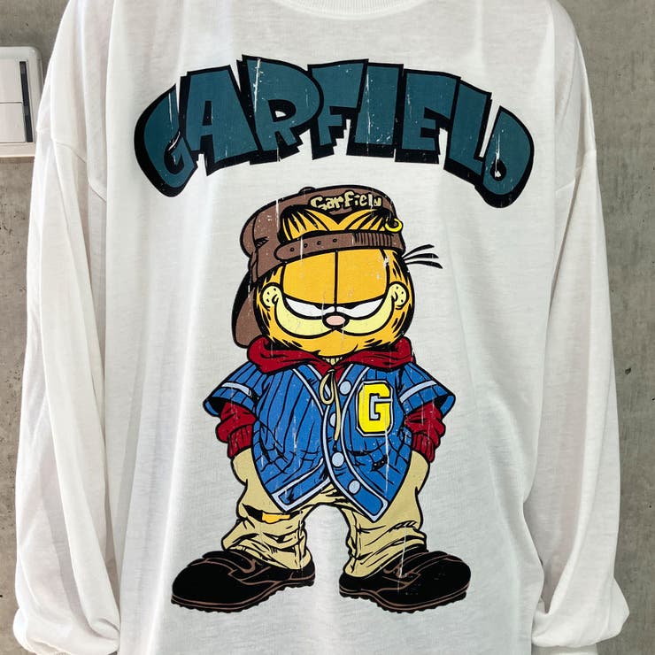 ガーフィールド Garfield【ガーフィールド】/ロンT[品番：MJNW0003361]｜me Jane（ミー