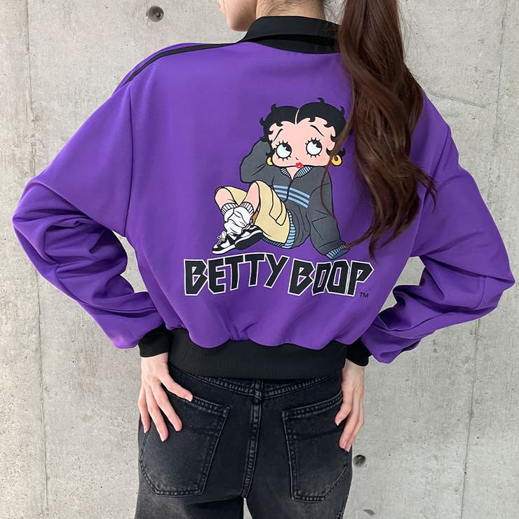 ラベンダー | BETTY BOOPショート丈ジャージ | me Jane