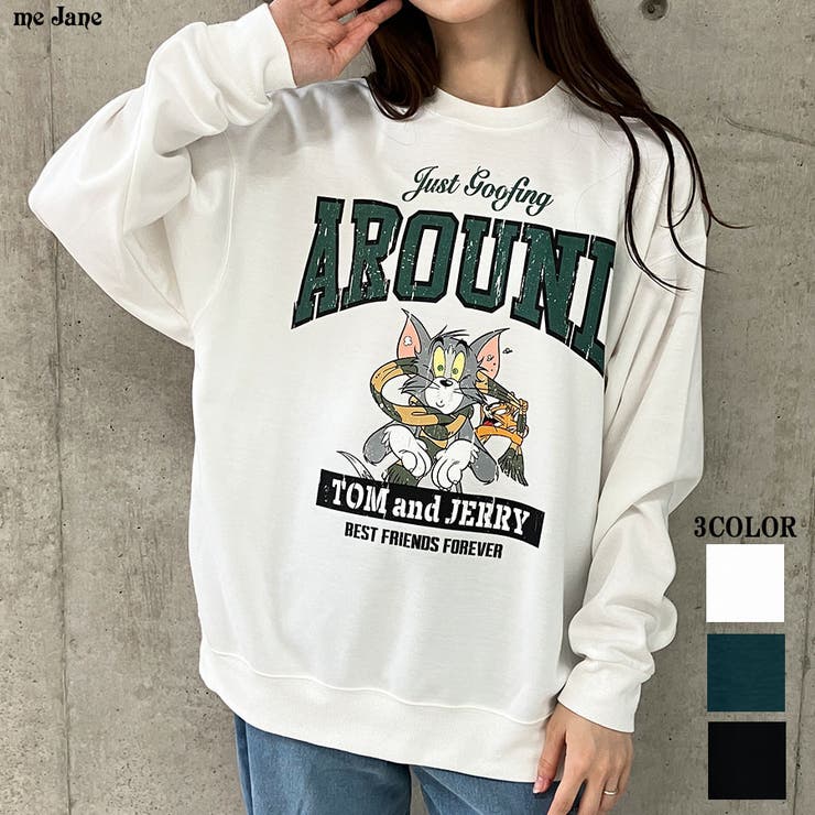 TOM&JERRY/プリントトレーナー | me Jane | 詳細画像1