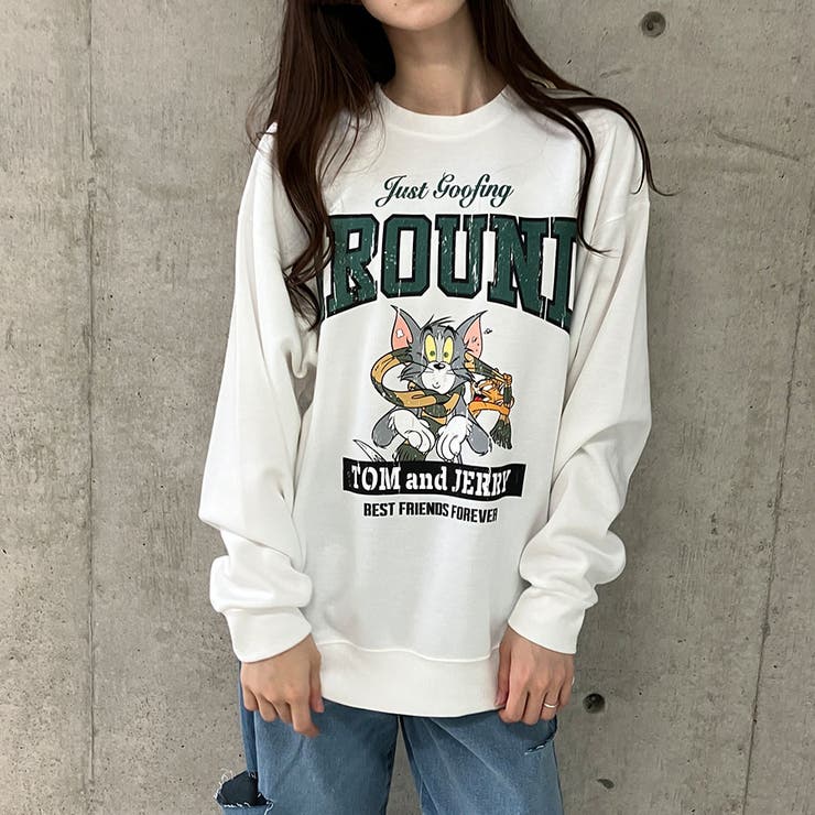 TOM&JERRY/プリントトレーナー | me Jane | 詳細画像4