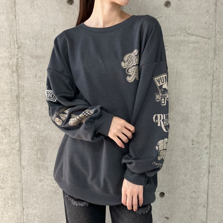 【最終値下げ】JANE SMITH/ジェーンミスロゴ スウェット JANE SMITH ＞ショルダーパッド Vネック ニット プルオーバー（ニット