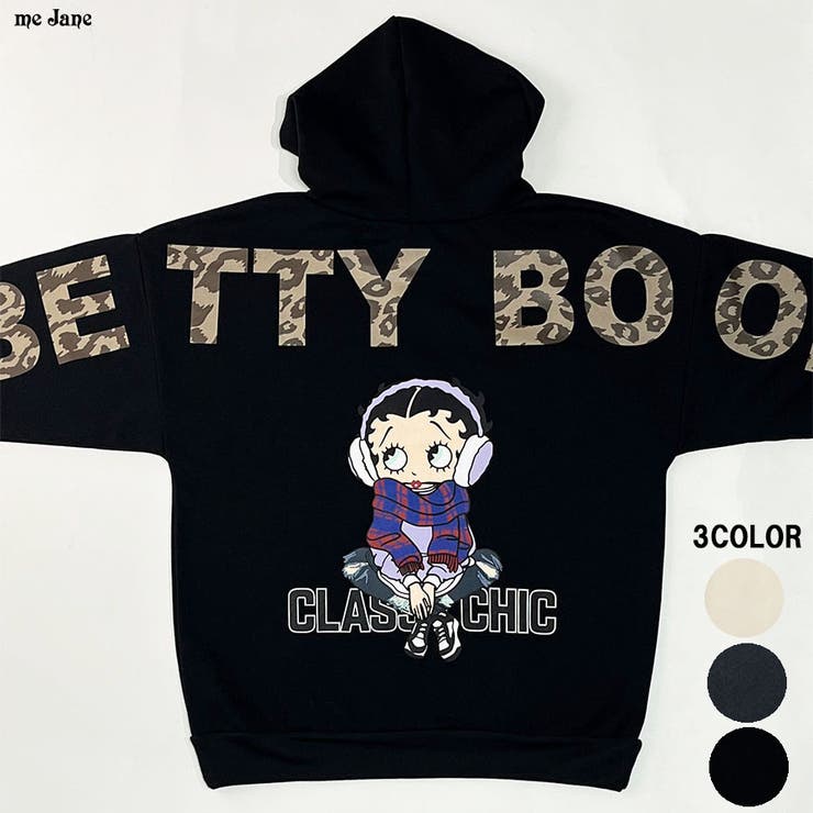 BETTY BOOP/裏起毛プルパーカー | me Jane | 詳細画像1
