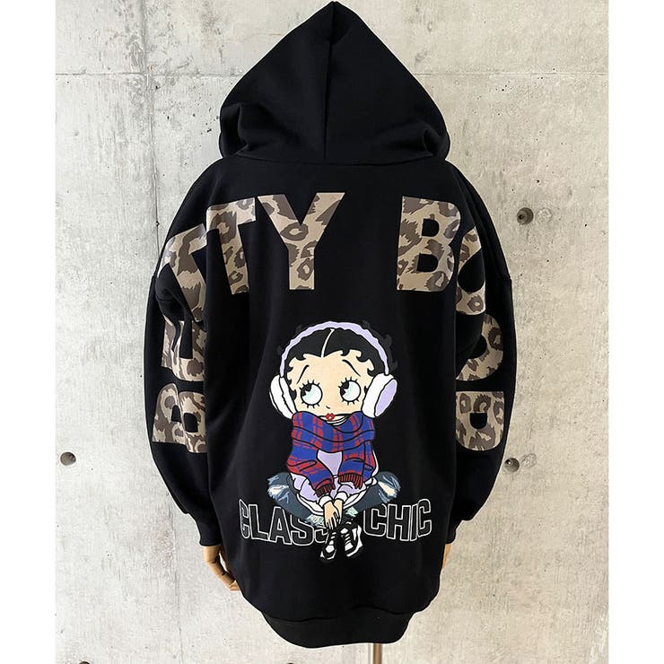 BETTY BOOP/裏起毛プルパーカー | me Jane | 詳細画像10