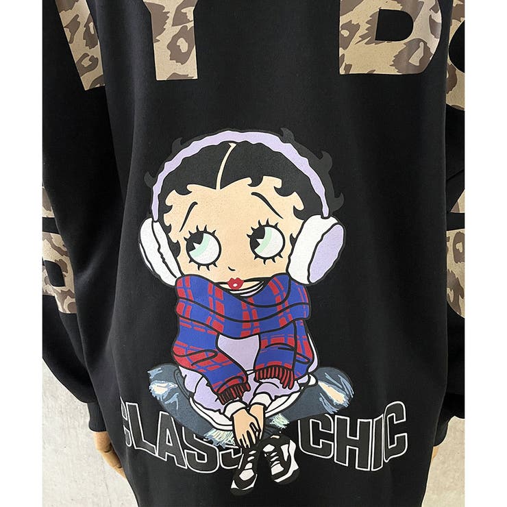 BETTY BOOP/裏起毛プルパーカー | me Jane | 詳細画像11