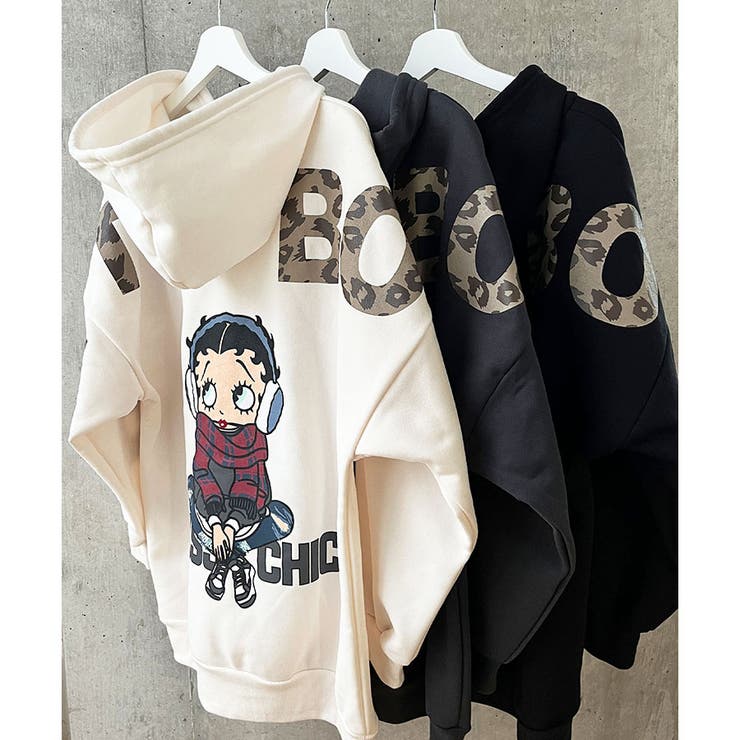 BETTY BOOP/裏起毛プルパーカー | me Jane | 詳細画像13
