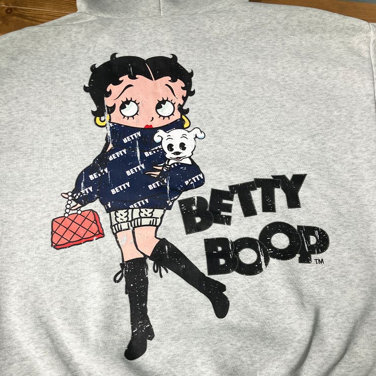 BETTY BOOP/裏起毛バックプリントプルパーカー | me Jane | 詳細画像12
