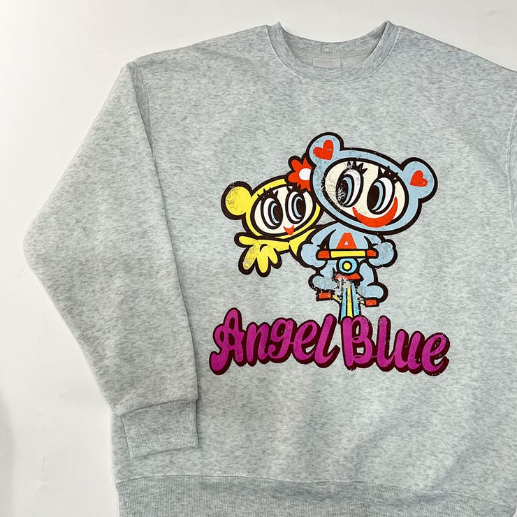 ANGEL BLUE/裏起毛プリントトレーナー | me Jane | 詳細画像2