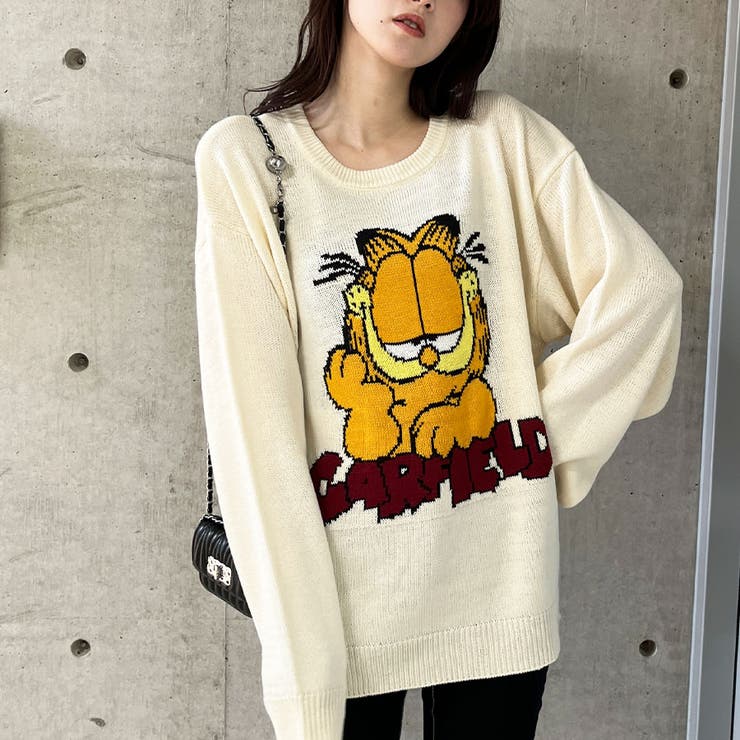 今週の新着アイテム GARFIELDニットトップス[品番：MJNW0002903]｜me Jane（ミー トップス