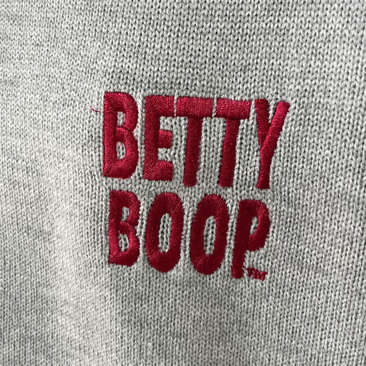 BETTY BOOP/Vネックオーバーサイズニットトップス | me Jane | 詳細画像25 