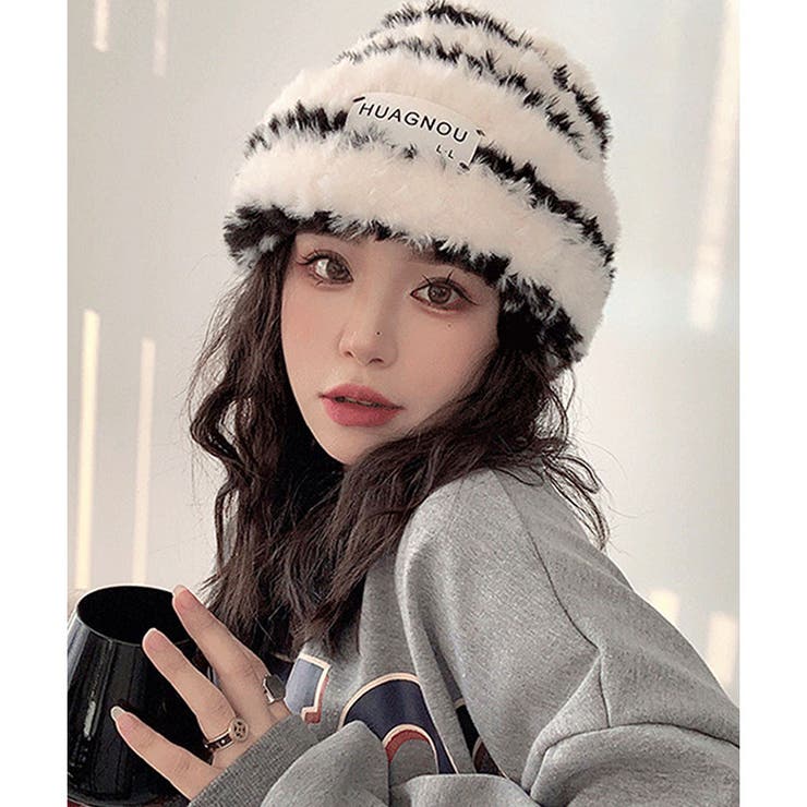 ボーダーボアニット帽 | me Jane | 詳細画像5 