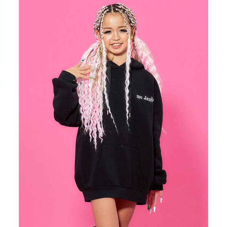 HELLO KITTY×meJane】裏起毛バックプリントフードリボン付きパー…[品番