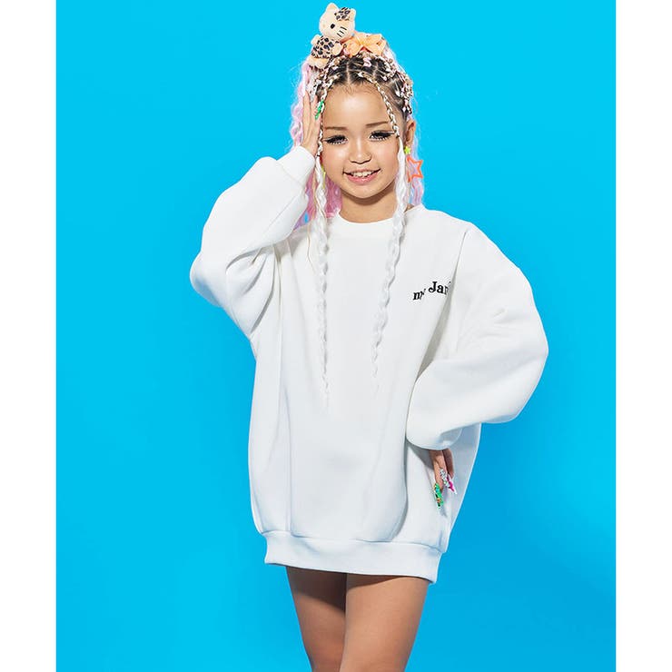 【HELLO KITTY×meJane】裏起毛バックプリントBIGトレーナー | me Jane | 詳細画像6 