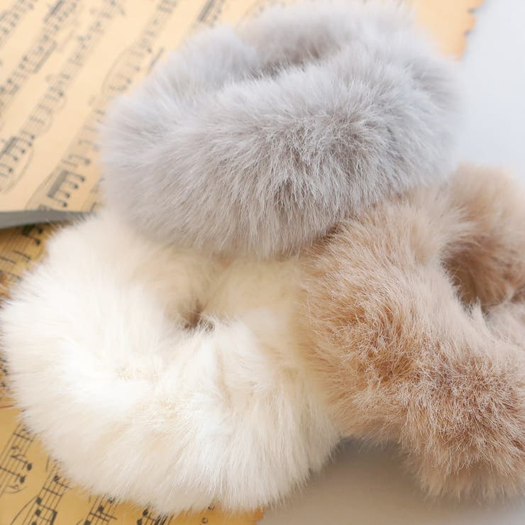 ファー ヘアゴム シュシュ | Melody　Accessory | 詳細画像2 