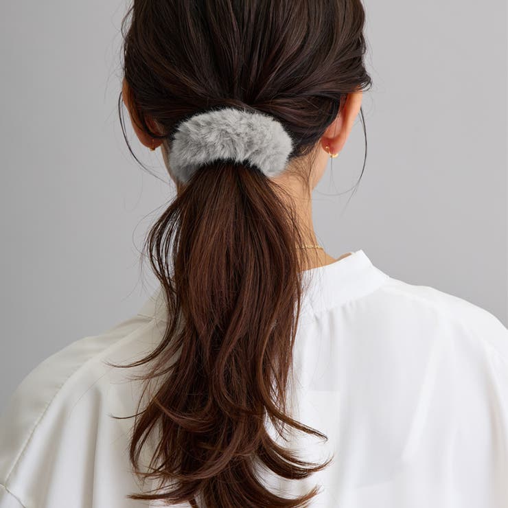 ファー ヘアゴム シュシュ | Melody　Accessory | 詳細画像6 