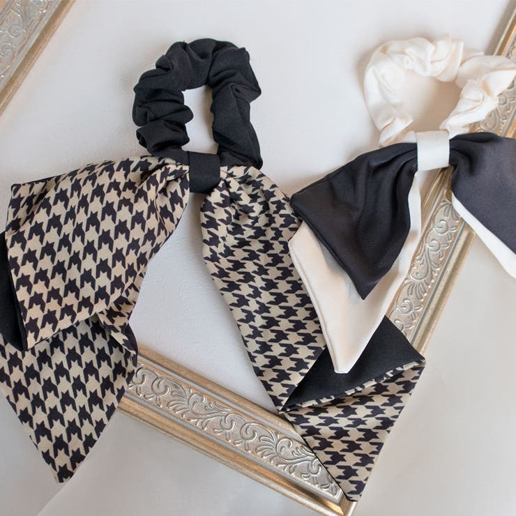 シュシュ リボン ヘアゴム | Melody　Accessory | 詳細画像3 