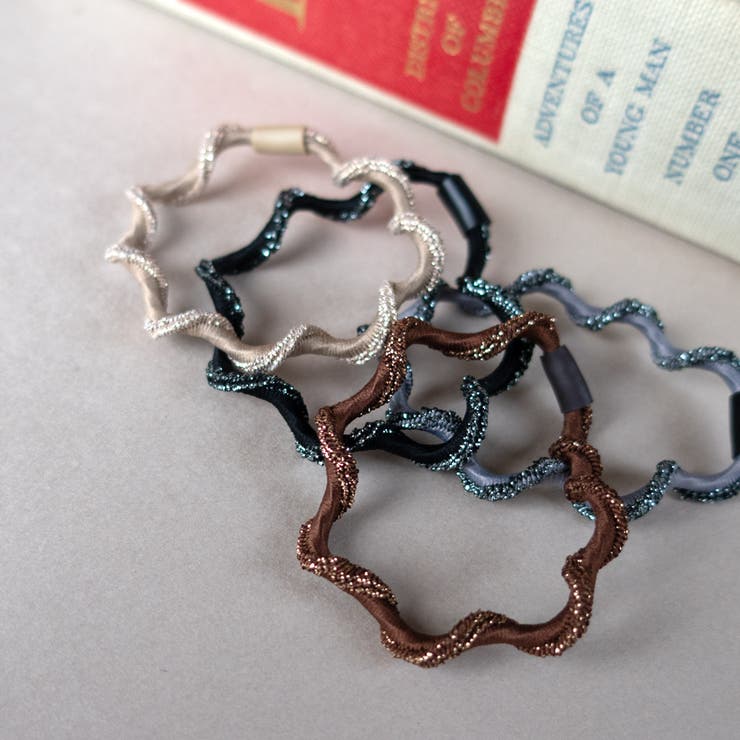 ヘアゴム ウェーブ ねじり | Melody　Accessory | 詳細画像2 