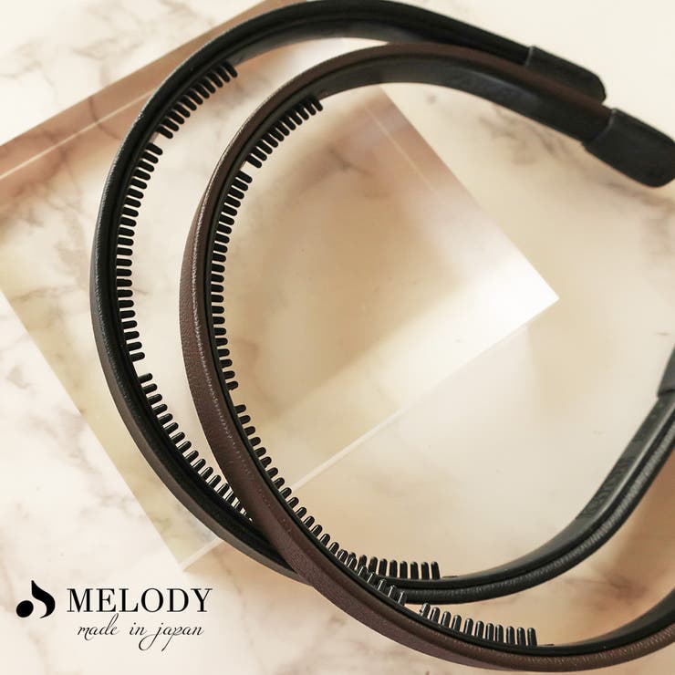 痛くない カチューシャ レザー | Melody　Accessory | 詳細画像6 
