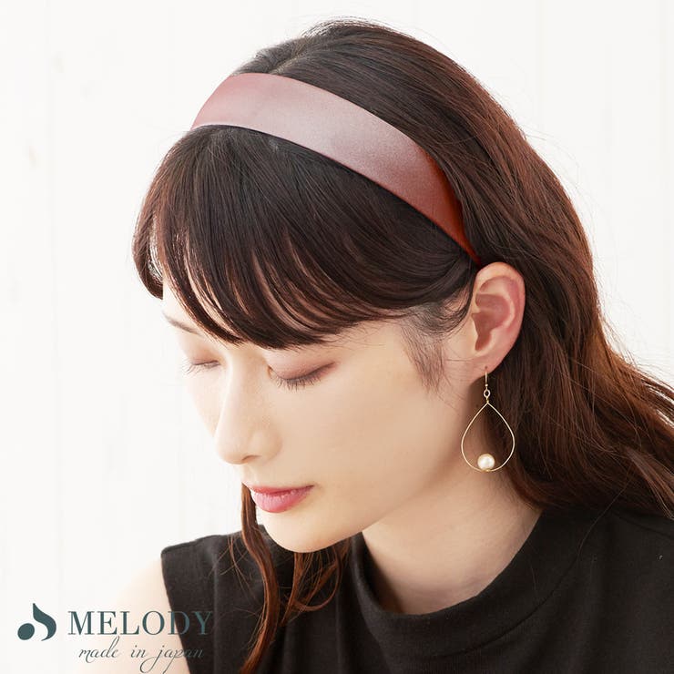 カチューシャ 大人 サテン | Melody　Accessory | 詳細画像7 