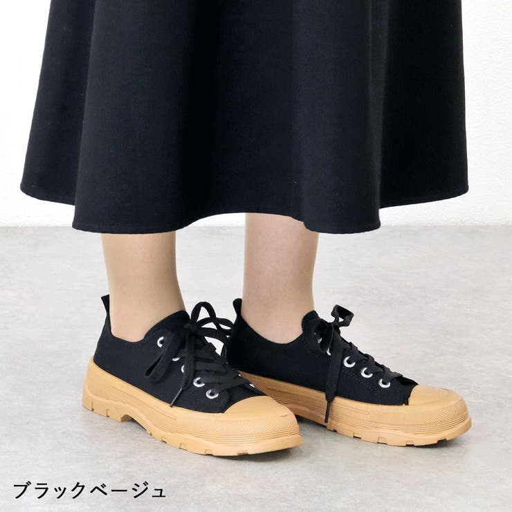 タンクソールレースアップスニーカー157-3404 | LibertyDoll | 詳細画像2 