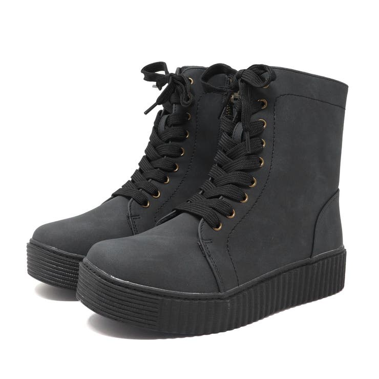 オフィス カジュアル レースアップブーツ ☆6400 | LibertyDoll | 詳細画像11 