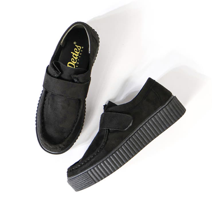 オフィス カジュアル セットアップ 厚底ベルクロモカシン ☆6404 | LibertyDoll | 詳細画像2 