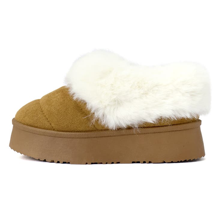 4.5cmヒール 厚底折り返しファースリッポンシューズ ☆6411 | LibertyDoll | 詳細画像8 