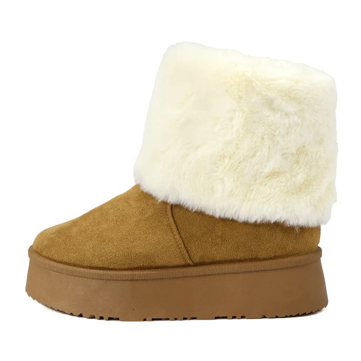 4.5cmヒール 厚底ファーカバーブーツ ☆6416 | LibertyDoll | 詳細画像8 