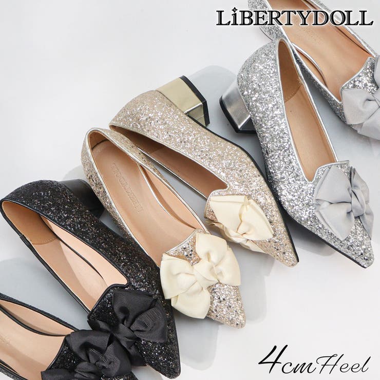 4cmヒール ワンピース オフィス パーティー パンプス ☆1024 | LibertyDoll | 詳細画像1 