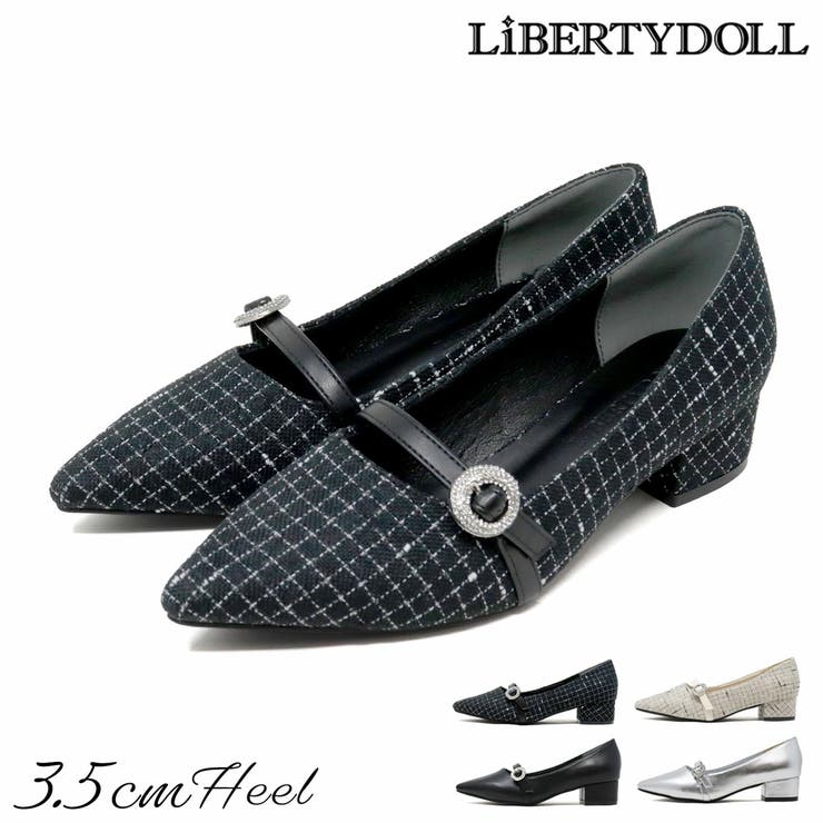 3.5cmヒール ワンピース オフィス パーティー パンプス ☆1028 | LibertyDoll | 詳細画像1 