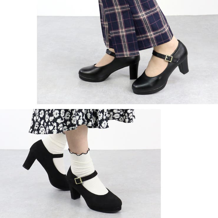 7cmチャンキーヒール 歩きやすい 履きやすい | LibertyDoll | 詳細画像6 