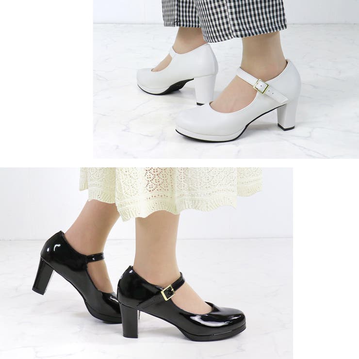 7cmチャンキーヒール 歩きやすい 履きやすい | LibertyDoll | 詳細画像9 