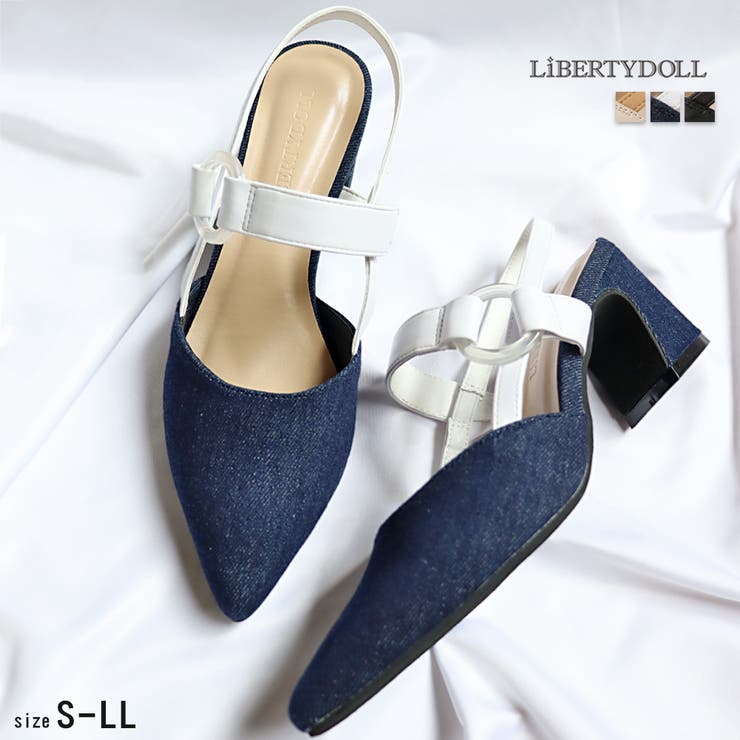 クリアリングが可愛い バックストラップパンプス 1157 品番 Sfws Libertydoll リバティードール のレディースファッション通販 Shoplist ショップリスト