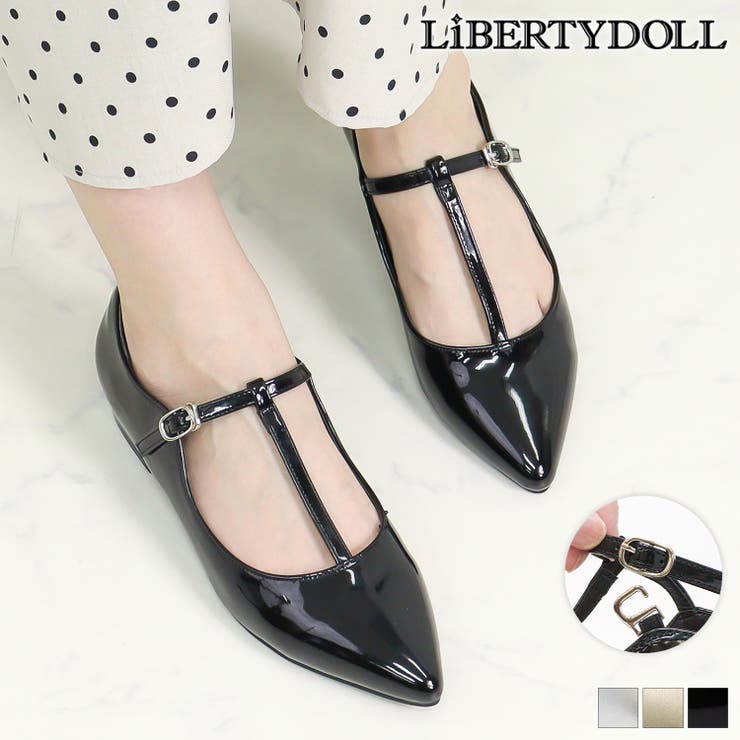 Tストラップパンプス154-1198 | LibertyDoll | 詳細画像1 