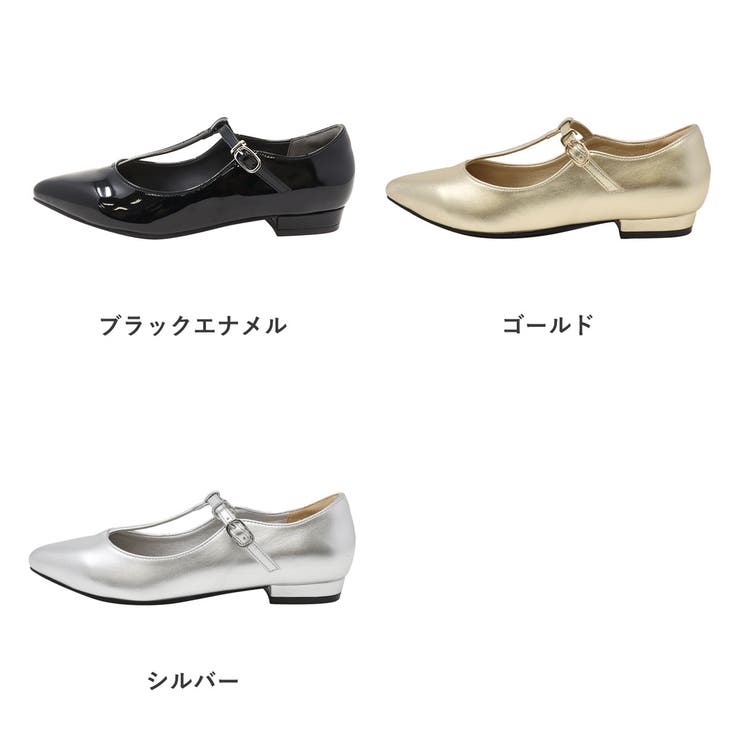 Tストラップパンプス154-1198[品番：SFWS0002899]｜LibertyDoll