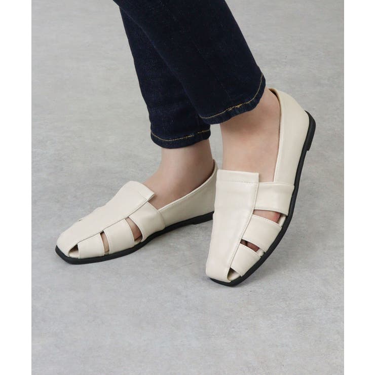 アイボリー | 1cmヒール 歩きやすい 履きやすい | LibertyDoll