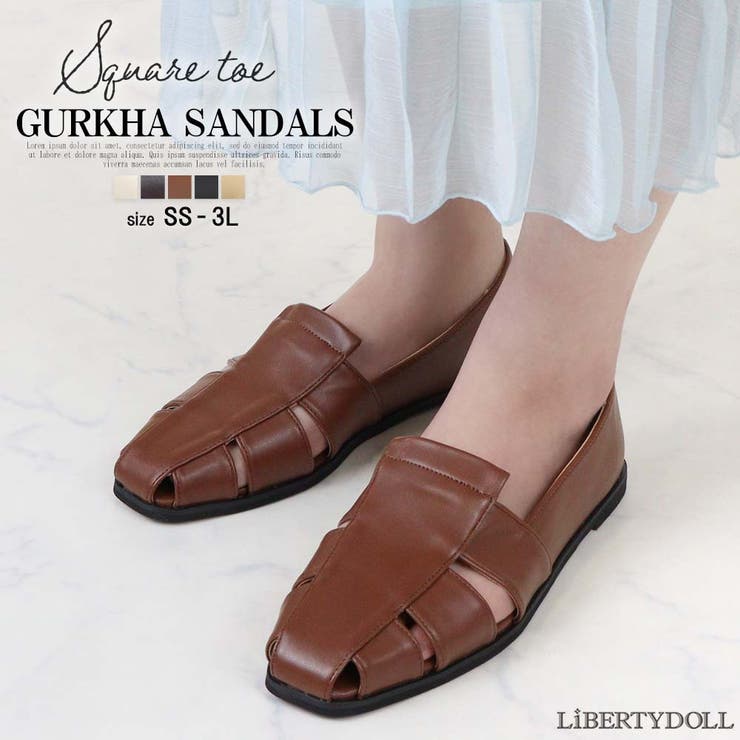 1cmヒール 歩きやすい 履きやすい | LibertyDoll | 詳細画像1 