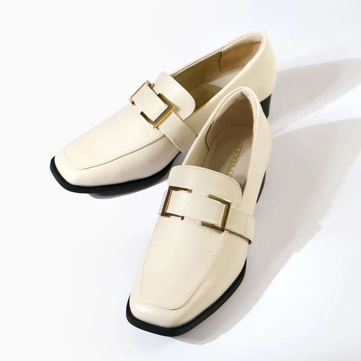 3cmヒール オフィス フォーマル スクエアビットローファー ☆3070 | LibertyDoll | 詳細画像4 