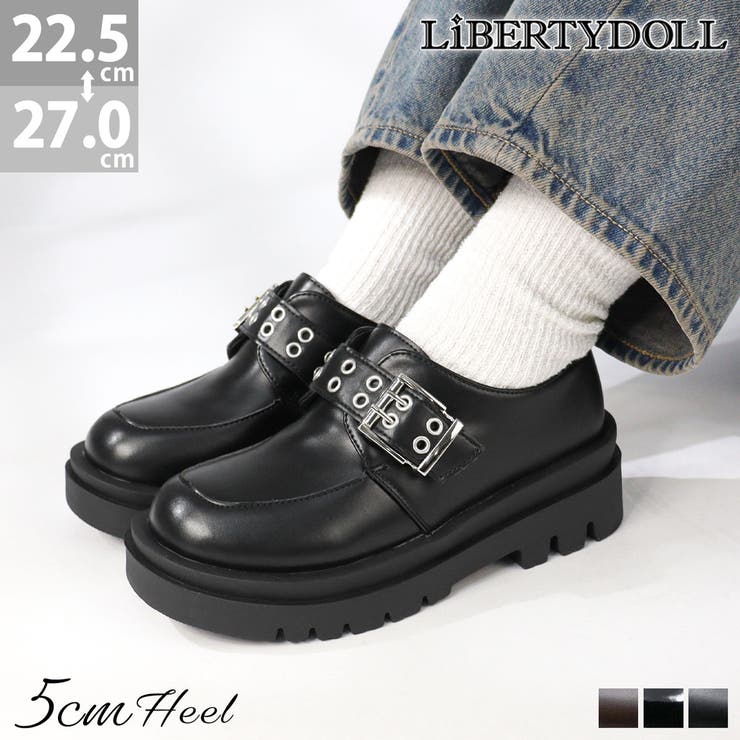 5cmヒール メンズ レディース | LibertyDoll | 詳細画像1 