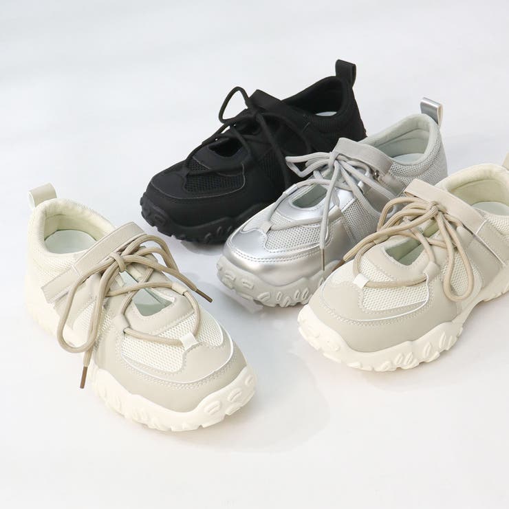 ワンピース オフィス ベルクロメッシュスニーカー ☆3802 | LibertyDoll | 詳細画像6 