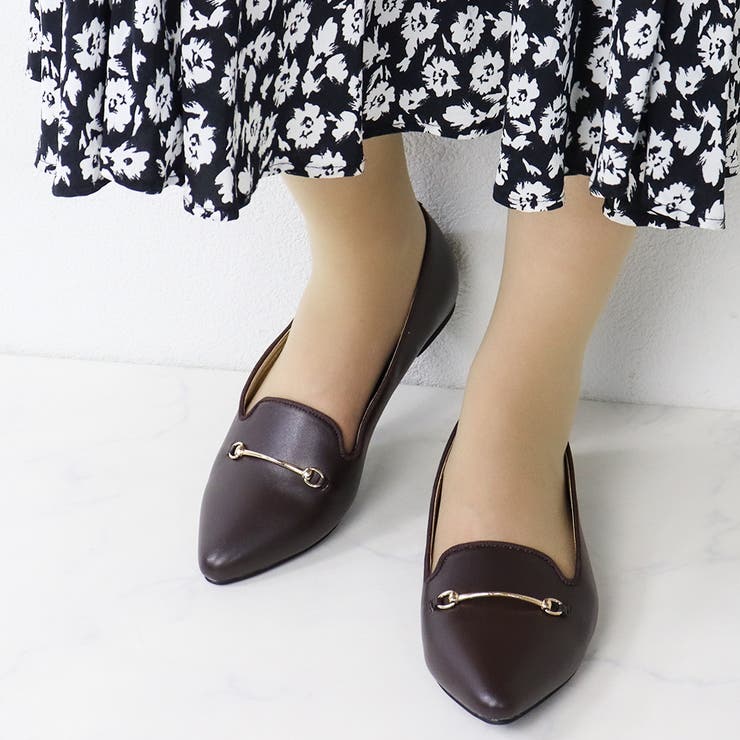 ゴールドビットフラットオペラパンプス ☆5485 | LibertyDoll | 詳細画像5 