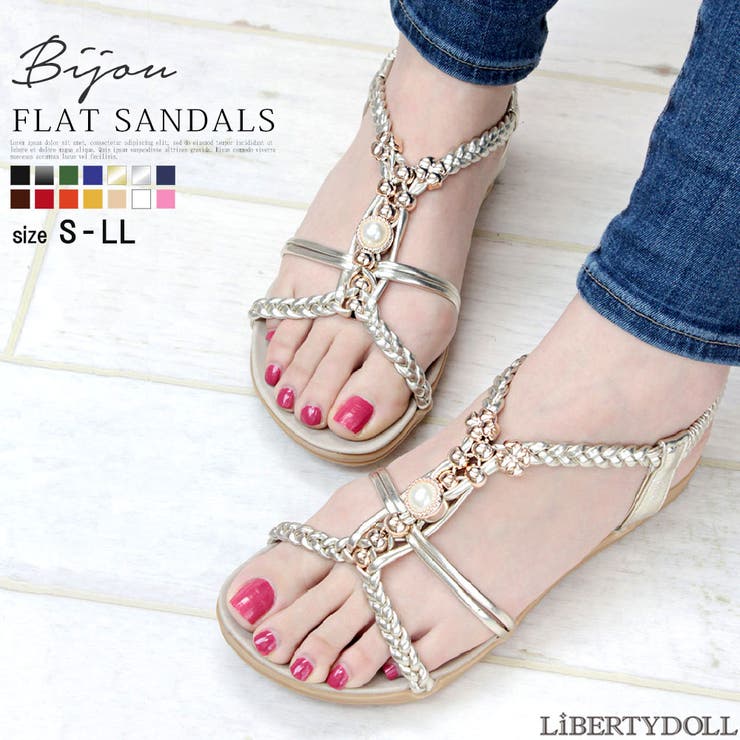 リゾートサンダル ☆5563[品番：SFWS0000172]｜LibertyDoll  