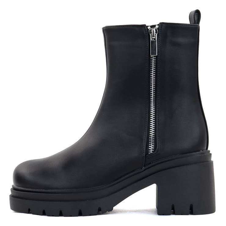 7.5cmヒール 厚底サイドジップブーツ ☆9125 | LibertyDoll | 詳細画像12 