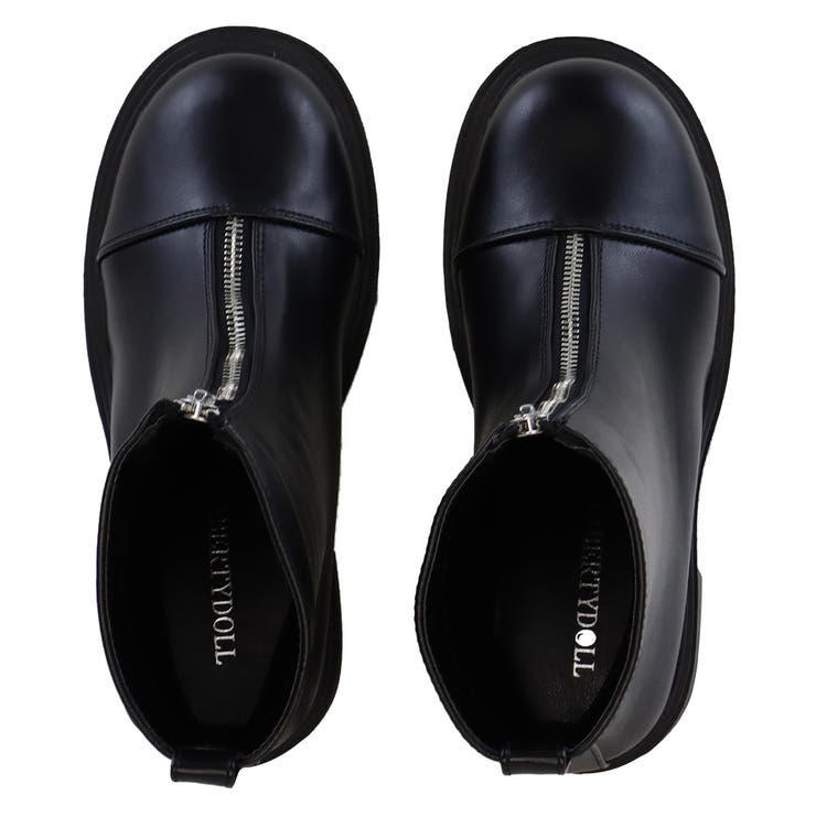 7cmヒール フロントジップブーツ ☆9126 | LibertyDoll | 詳細画像11 