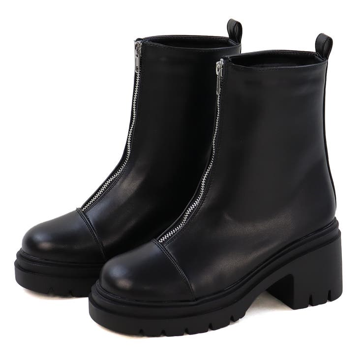 7cmヒール フロントジップブーツ ☆9126 | LibertyDoll | 詳細画像14 