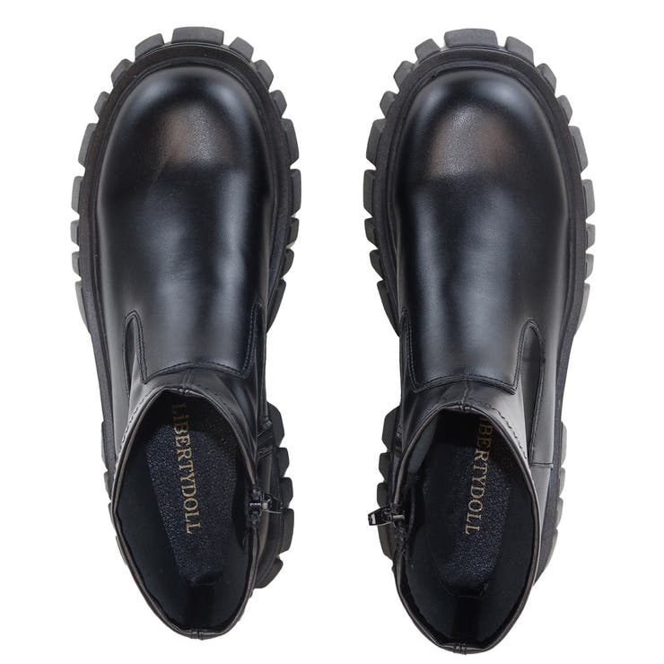 5.5cmヒール 厚底デザインソールストレッチブーツ ☆9135 | LibertyDoll | 詳細画像7 