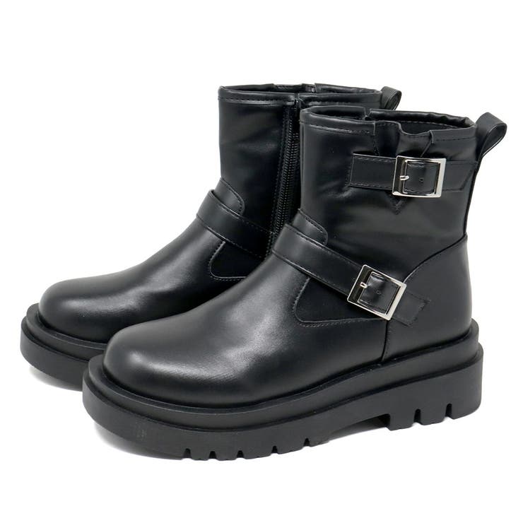 5cmヒール セットアップ レディース メンズ エンジニアブーツ ☆9152 | LibertyDoll | 詳細画像9 