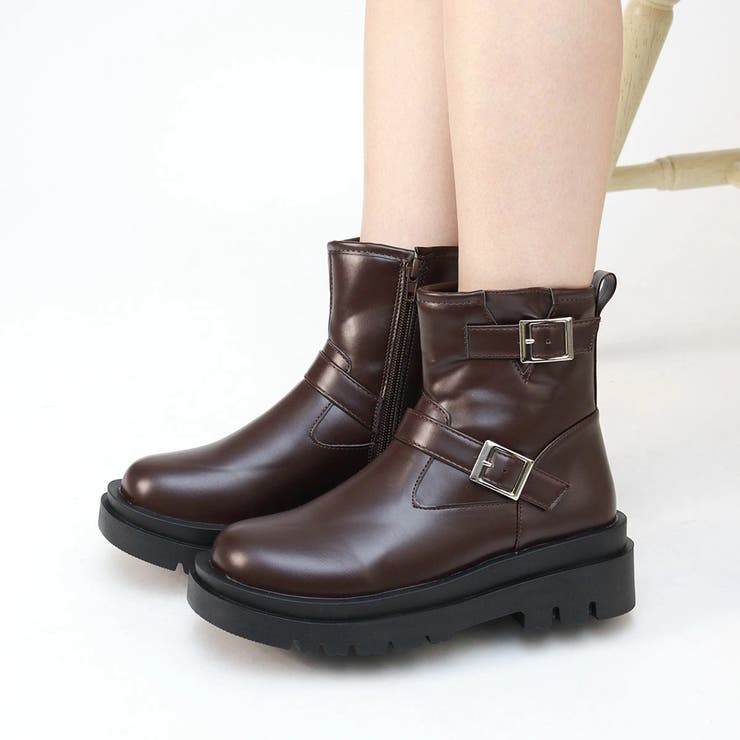 5cmヒール セットアップ レディース メンズ エンジニアブーツ ☆9152 | LibertyDoll | 詳細画像2 