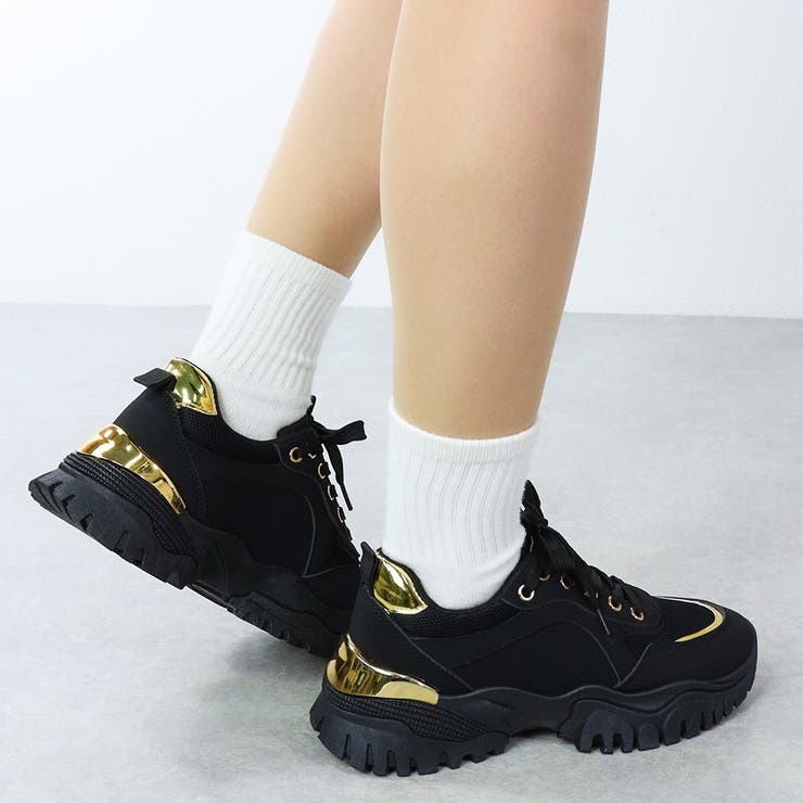 パーツ付き4.5cm厚底メッシュダッドスニーカー☆1579 | LibertyDoll | 詳細画像5 