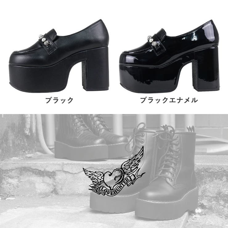 厚底パールビジューローファー155-1596 | LibertyDoll | 詳細画像12 